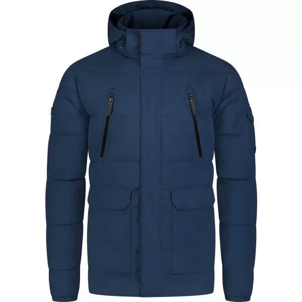  Férfi téli kabát NORDBLANC FYRN NBWJM8257 KÉK 