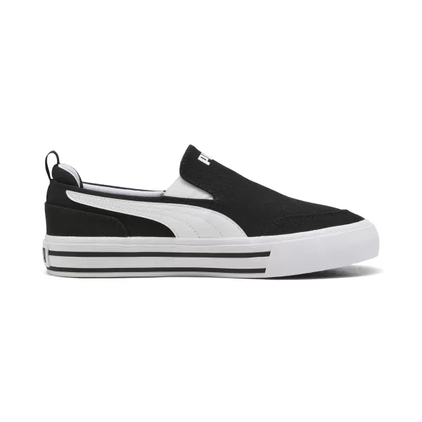  Csizma PUMA COURT CLASSIC VULC SLIPON 400216_02 PUMA FEKETE/PUMA FEHÉR 