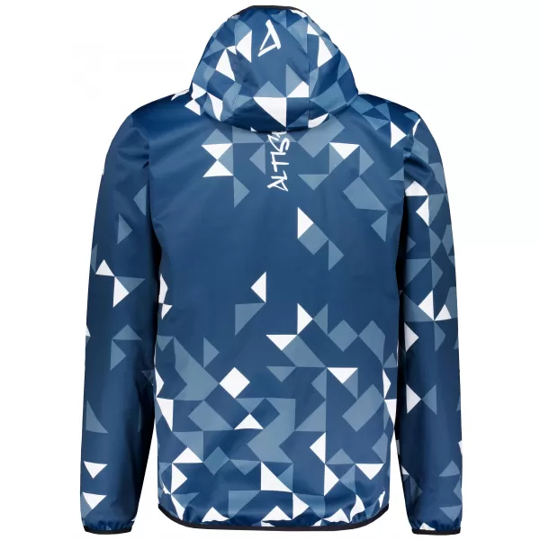  Férfi prémium softshell kabát ALTISPORT VOJ/ALM108JACK01 SÖTÉTKÉK/FEHÉR 