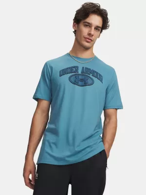 Férfi póló UNDER ARMOUR UA M WM LOCKER TAG SS 6012778-466 KÉK
