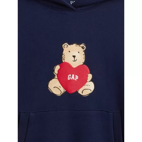  Gyermek pulóver GAP LOGO HOODIE PULLOVER 847141-01 HADITENGERÉSZET EGYENRUHA 