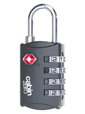 Zár CABINZERO TSA Travel Lock EREDETI SZÜRKE