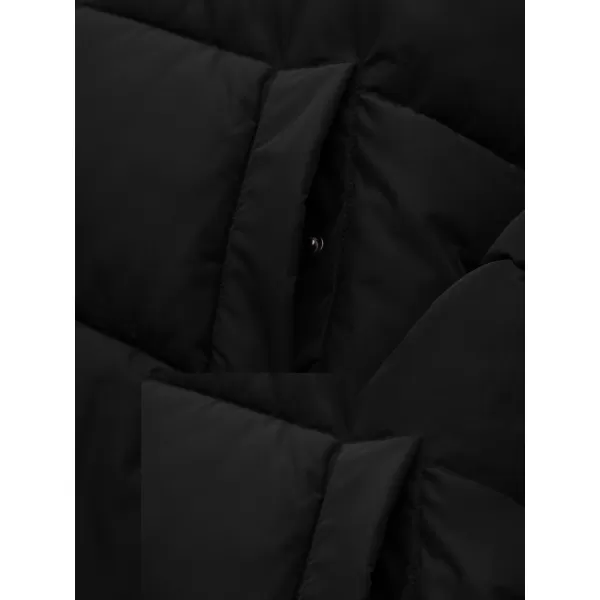  Férfi téli kabát OMBRE OM-JALJ-0309 FEKETE 
