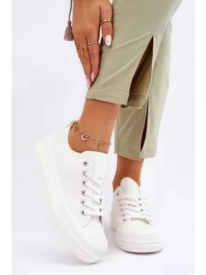 Női tornacipő BIG STAR LL274968 WHITE Big Star Shoes