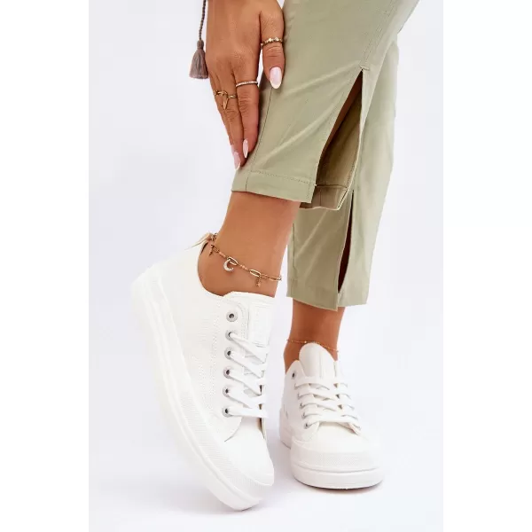  Női tornacipő BIG STAR LL274968 WHITE Big Star Shoes 