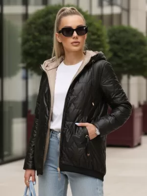Női kabát DSTREET TY5546 FEKETE