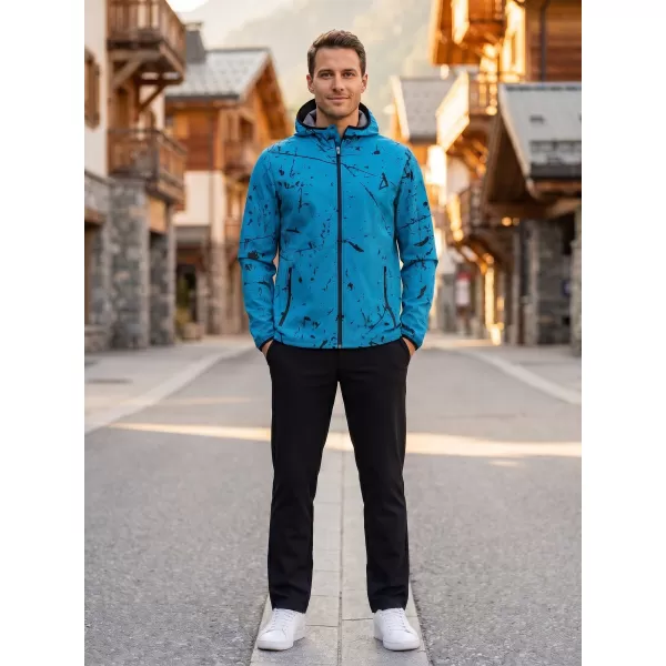  Férfi prémium softshell kabát ALTISPORT VOJ/ALM034JACK01 SMARAGD 