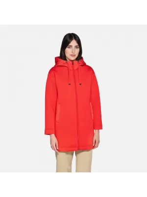 Női parka GEOX SWEATER G012427 PIROS