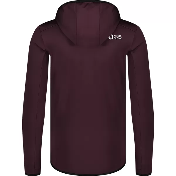  Férfi powerfleece pulóver NORDBLANC BRACKEN NBWFM8286 BARNA 