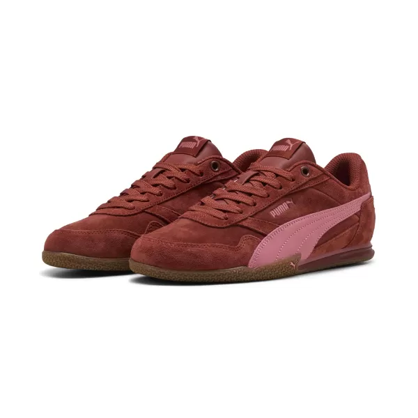  Női cipők PUMA BELLA DONNA SD 402673_11 BORDEAUX VÖRÖS/VAD RÓZSASZÍN 