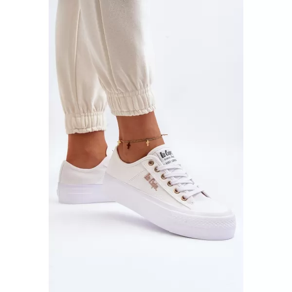  Női tornacipő LEE COOPER LCW-24-31-2725 FEHÉR 