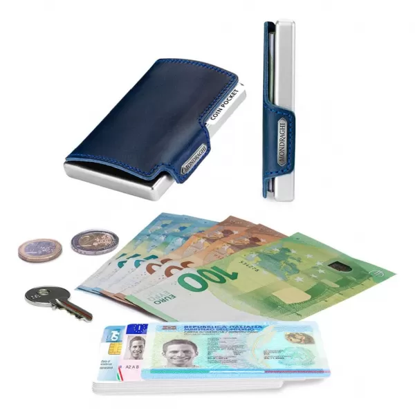  Pénztárca MONDRAGHI ELEGANCE PLUS KÉK 