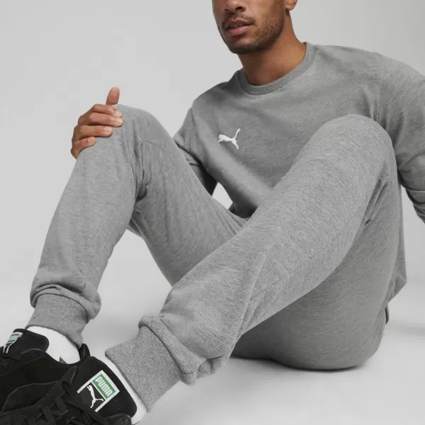  Férfi melegítőnadrág PUMA TEAMGOAL CASUALS PANTS 658598_33 KÖZÉPSZÜRKE HANGA/FEHÉR 