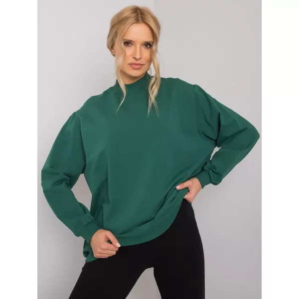  Női pulóver BASIC FEEL GOOD RV-BL-5185.90P SÖTÉTZÖLD 