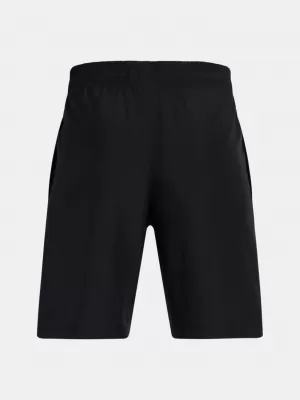 Fiú rövidnadrág UNDER ARMOUR UA TECH WOVEN SHORT 1377264-002 FEKETE