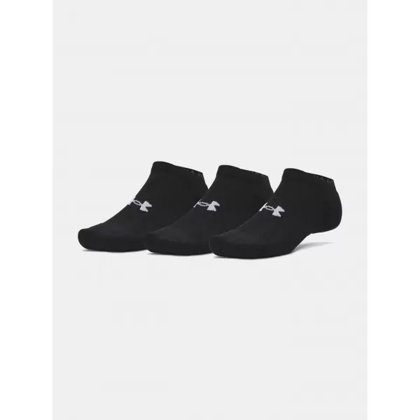 Zokni UNDER ARMOUR PERFORMANCE COTTON 3PK NS 6009683-008 FEKETE 