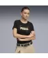 Női póló PUMA ESS LOGO LAB TEE 691824_01 PUMA FEKETE