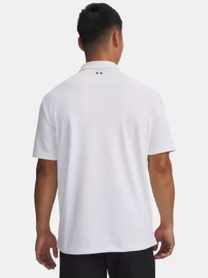 Férfi póló UNDER ARMOUR T2G PIQUE POLO 6012303-100 FEHÉR