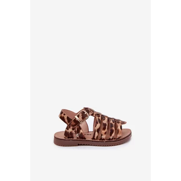  Gyermek szandál BOTO MARIANA 38044 LEOPÁRD 