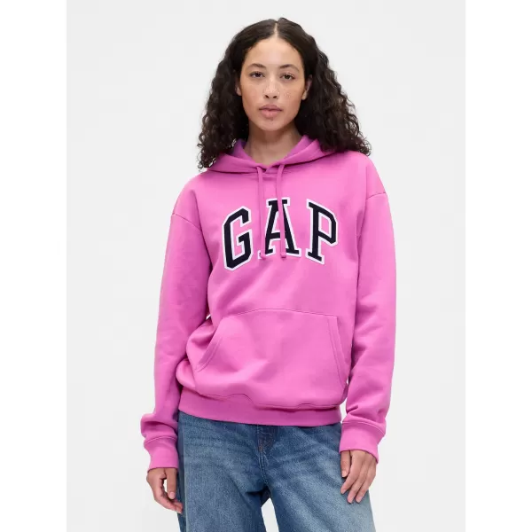  Női pulóver GAP LOGO PULLOVER HOODIE 463506-87 BIMBÓZÓ ORGONA 