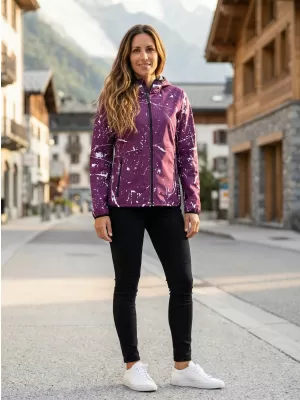 Női prémium softshell kabát ALTISPORT VOJ/ALW034JACK01 FUKSZIA