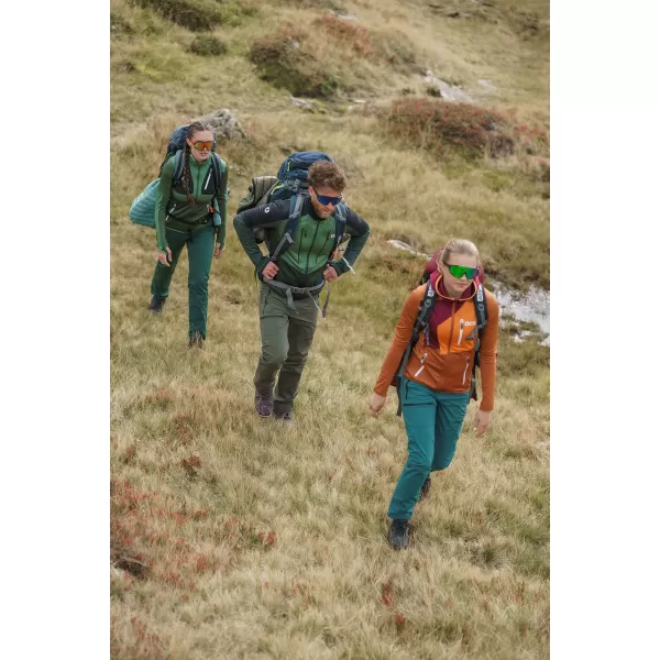  Férfi powerfleece pulóver NORDBLANC GROAN NBWFM8282 SÖTÉTZÖLD 