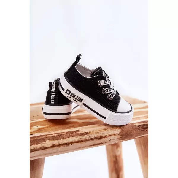  Gyermek tornacipő BIG STAR KK374049 BLACK Big Star Shoes 