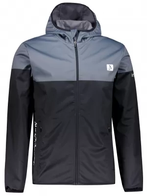Férfi prémium softshell kabát ALTISPORT VOJ/ALM051JACK01 SZÜRKÉSFEKETE