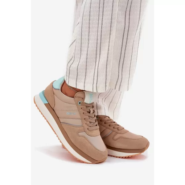  Női tornacipő BIG STAR RR274A048 BEIGE Big Star Shoes 