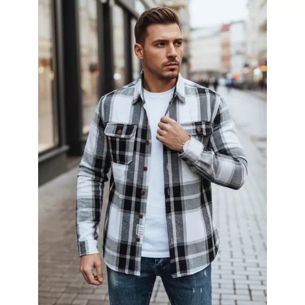  Férfi ing DSTREET DX2673 FEKETE 