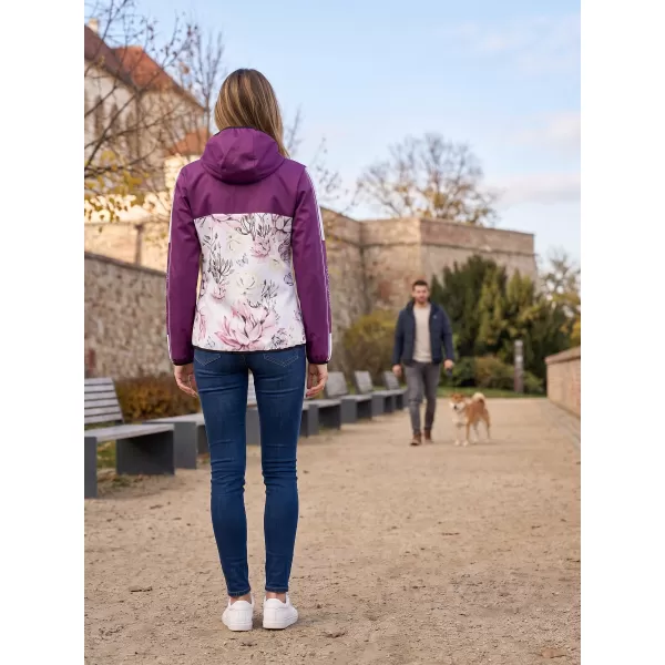  Női prémium softshell kabát ALTISPORT VOJ/ALW008JACK01 BURGUNDIA 