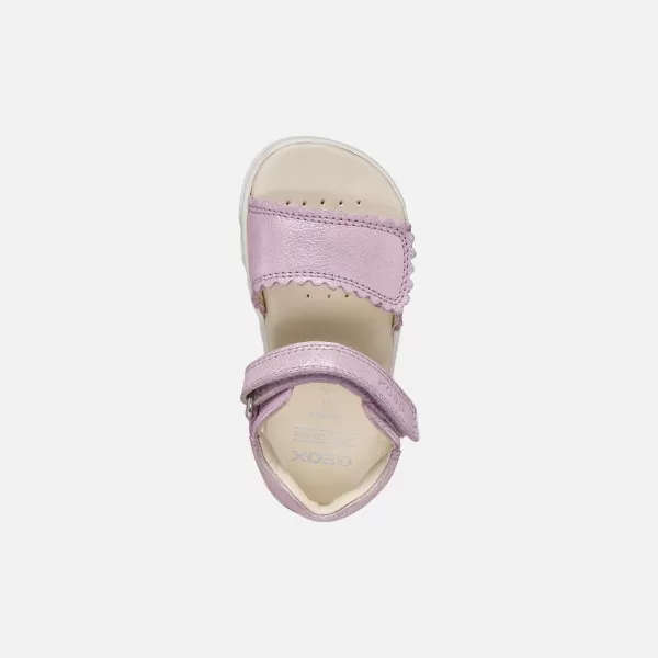  Lány szandál GEOX SANDAL STEPPIEUP B656QB000CRC8020 RÓZSASZÍN 