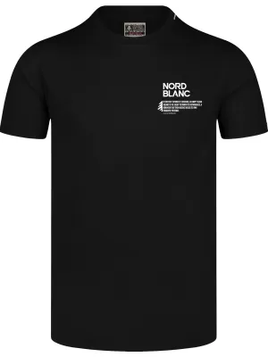 Férfi póló NORDBLANC NOTHINGNESS NBSMT8150 FEKETE