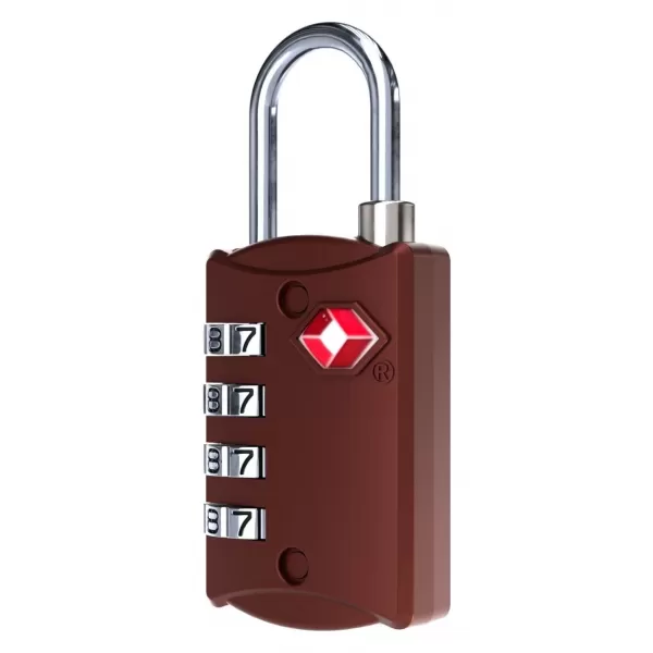  Zár CABINZERO TSA Travel Lock VÖRÖS SANGRIA 