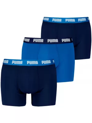 Férfi boxerek PUMA MEN EVERYDAY BOXER 3P 938327-04 KÉK KOMBÓ