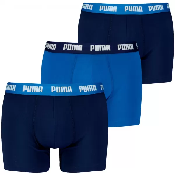  Férfi boxerek PUMA MEN EVERYDAY BOXER 3P 938327-04 KÉK KOMBÓ 