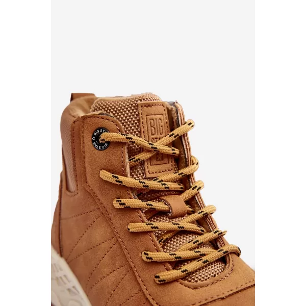  Gyermek téli cipő BIG STAR MM374202 CAMEL Big Star Shoes 