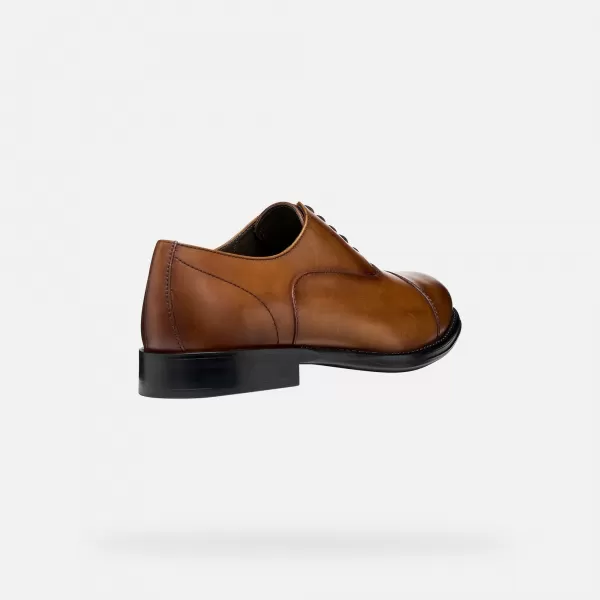  Férfi ruha cipő GEOX BARBERIGO G014410 BARNA 