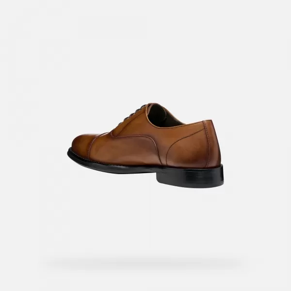  Férfi ruha cipő GEOX BARBERIGO G014410 BARNA 