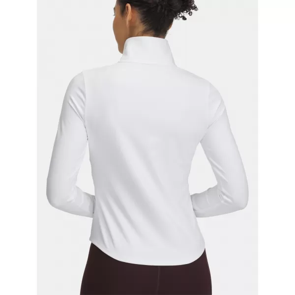  Női póló UNDER ARMOUR MOTION 1/2 ZIP EMEA 6001618-100 FEHÉR 