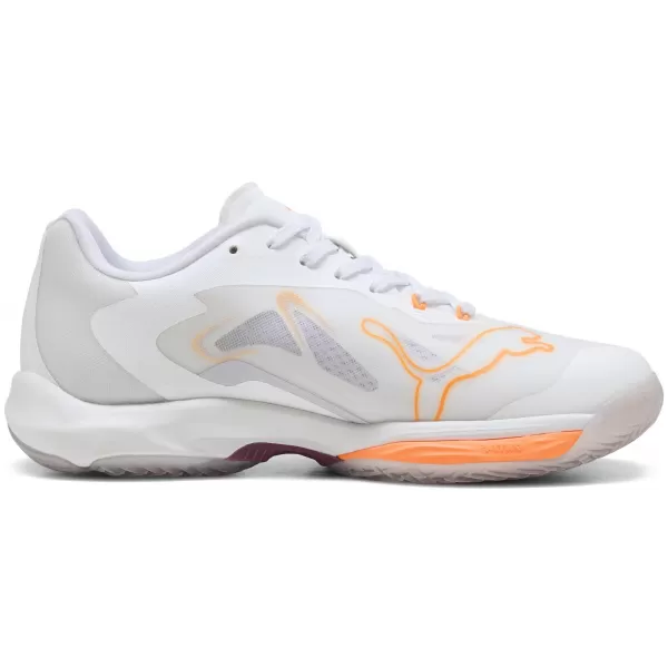  Női cipők PUMA VANTAGE NITRO W+ 108563-01 FEHÉR/BOGYÓ/MELEG TŰZ/LILA 