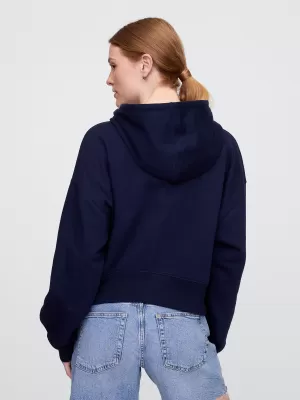 Női pulóver GAP LOGO HOODIE ZIP 823753-02 HADITENGERÉSZET EGYENRUHA