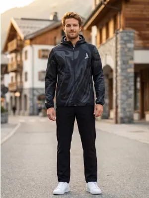 Férfi prémium softshell kabát ALTISPORT VOJ/ALM072JACK01 FEKETE