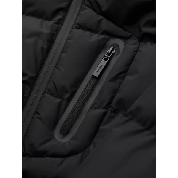  Férfi dzseki OMBRE OM-JAHP-0302 FEKETE 