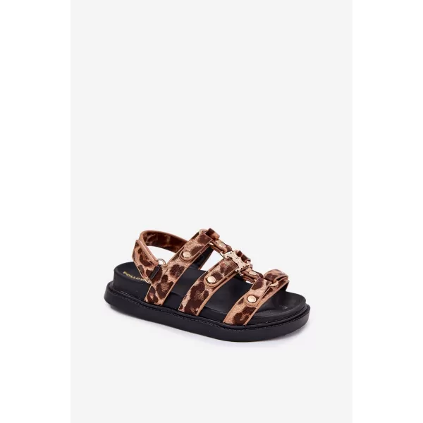  Gyermek szandál BOTO LUNESSA 38047 LEOPÁRD 