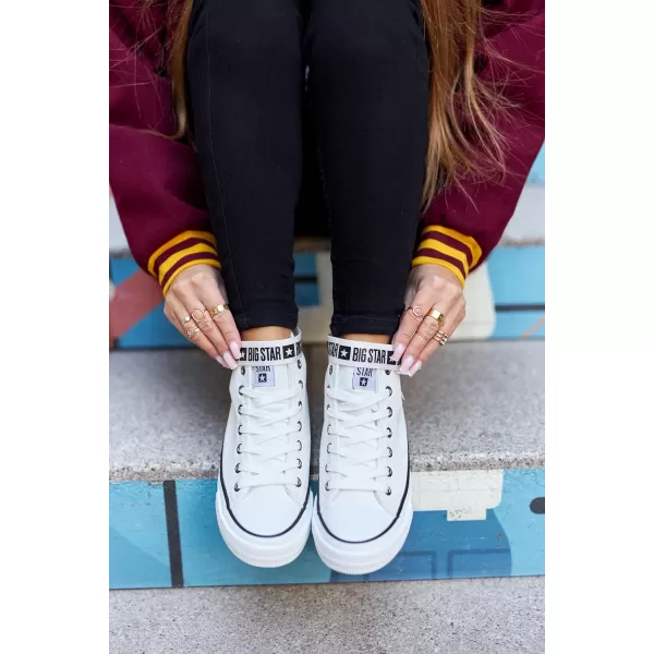  Női tornacipő BIG STAR GG274027 WHITE Big Star Shoes 