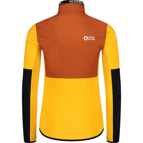  Női powerfleece pulóver NORDBLANC RIVA NBWFL8289 BOROSTYÁN 