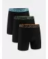 Férfi boxerek UNDER ARMOUR UA PERFORMANCE TECH - SOLID 6IN - 3PK 1383878-003 BLACK