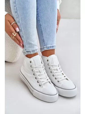Női tornacipő BIG STAR OO274A473 WHITE Big Star Shoes
