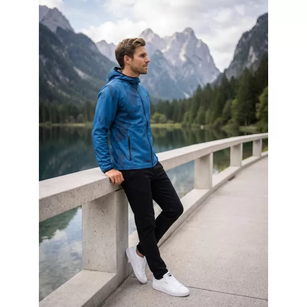  Férfi prémium softshell kabát ALTISPORT VOJ/ALM079JACK01 KÉK 